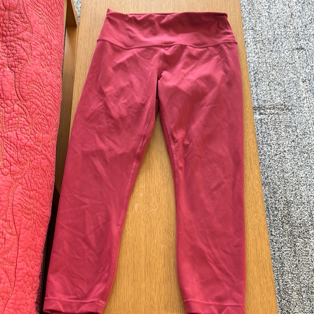 Lululemon 25inch leggings size 8
